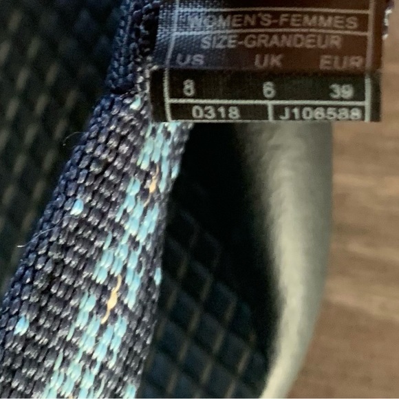 Chaco — women’s 8 dual adjustable blue strap sandals - Picture 7 of 7